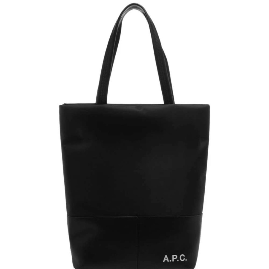 Accessories * | A.P.C. Logo Nylon Tote