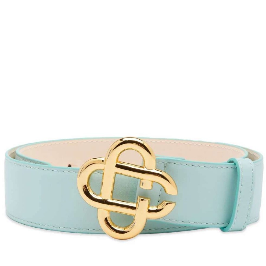 Accessories * | Casablanca Cc Logo Bucklet Belt