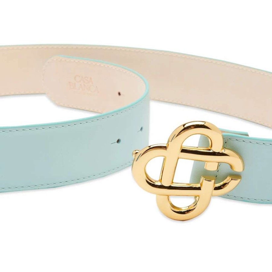 Accessories * | Casablanca Cc Logo Bucklet Belt