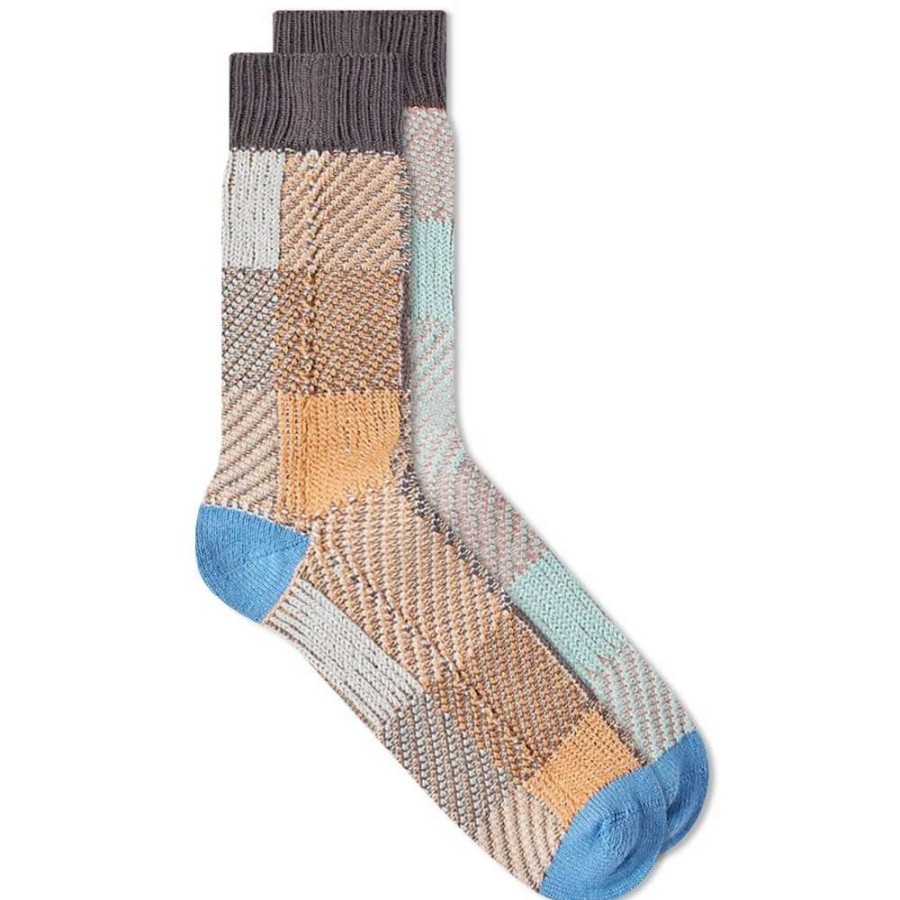 Accessories * | Sacai Check Sock