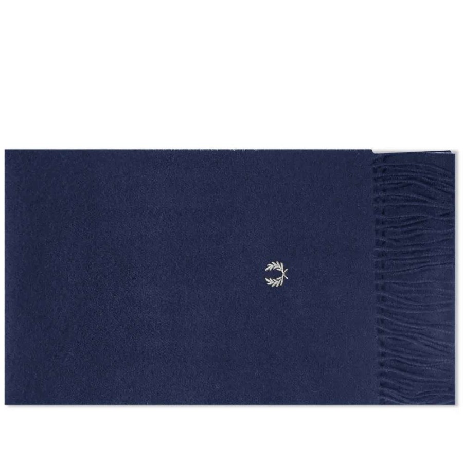 Accessories * | Fred Perry Authentic Fred Perry Lambswool Scarf