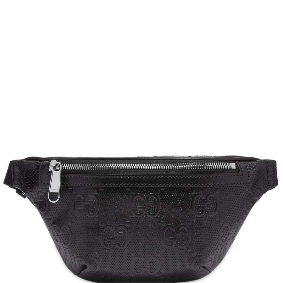 Accessories * | Gucci Gg Leather Waist Bag