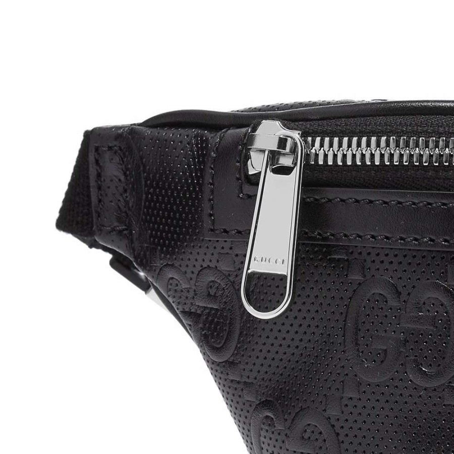 Accessories * | Gucci Gg Leather Waist Bag