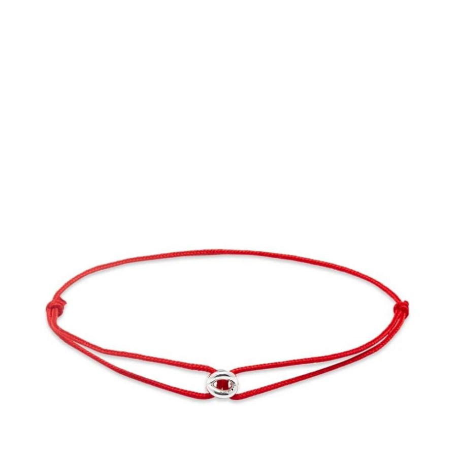 Accessories * | Le Gramme Maillon Polished Cord Bracelet