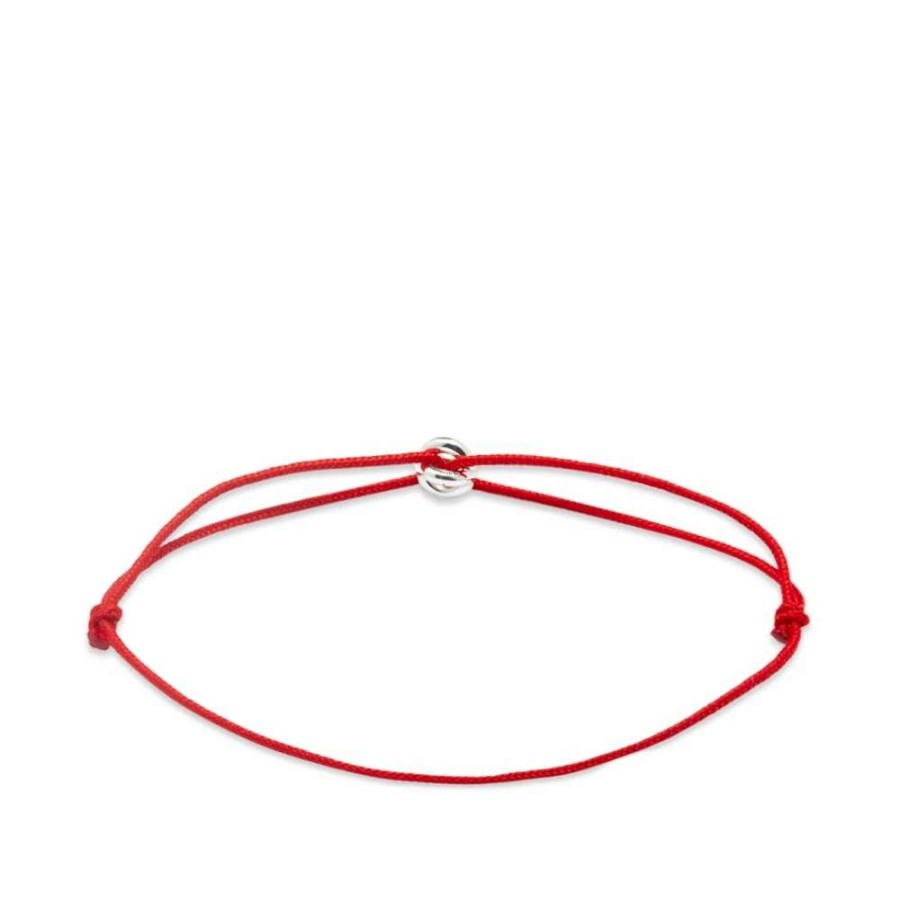 Accessories * | Le Gramme Maillon Polished Cord Bracelet