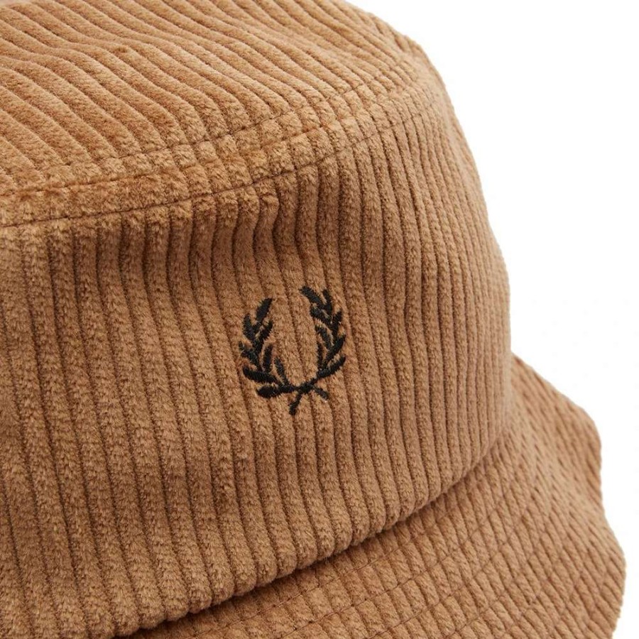 Accessories * | Fred Perry Corduroy Bucket Hat