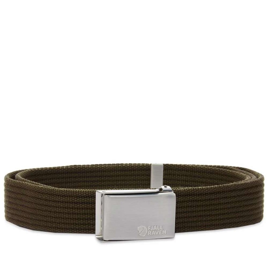 Accessories * | Fjallraven Fjallraven Merano Canvas Belt