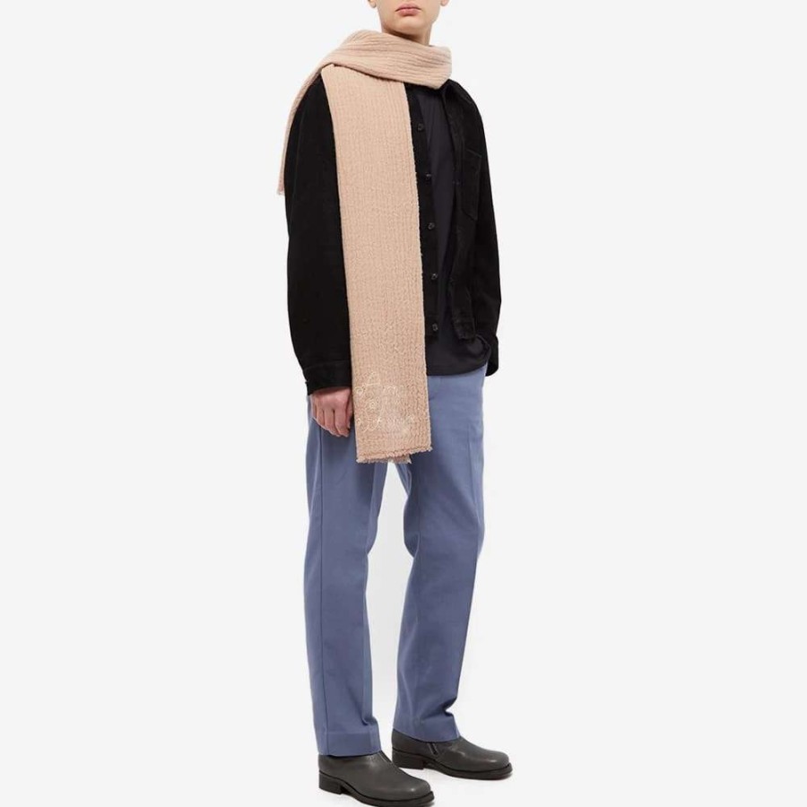 Accessories * | Acne Studios Vakota Crinkle Wool Scarf