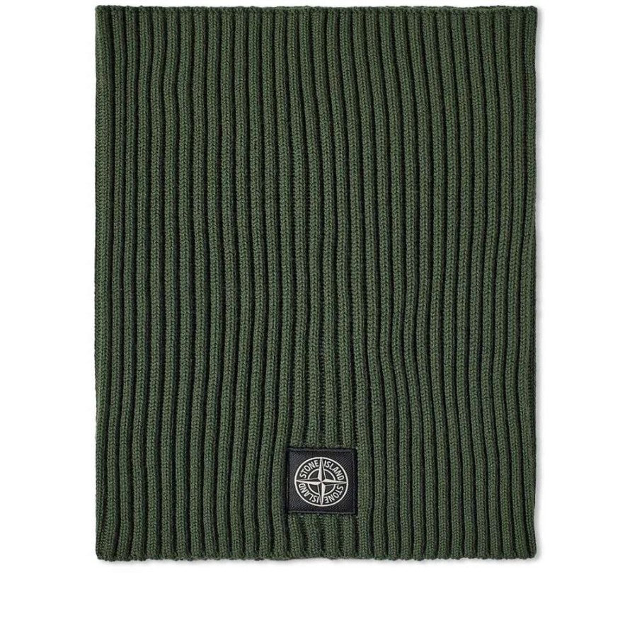 Accessories * | Stone Island Patch Neck Warmer