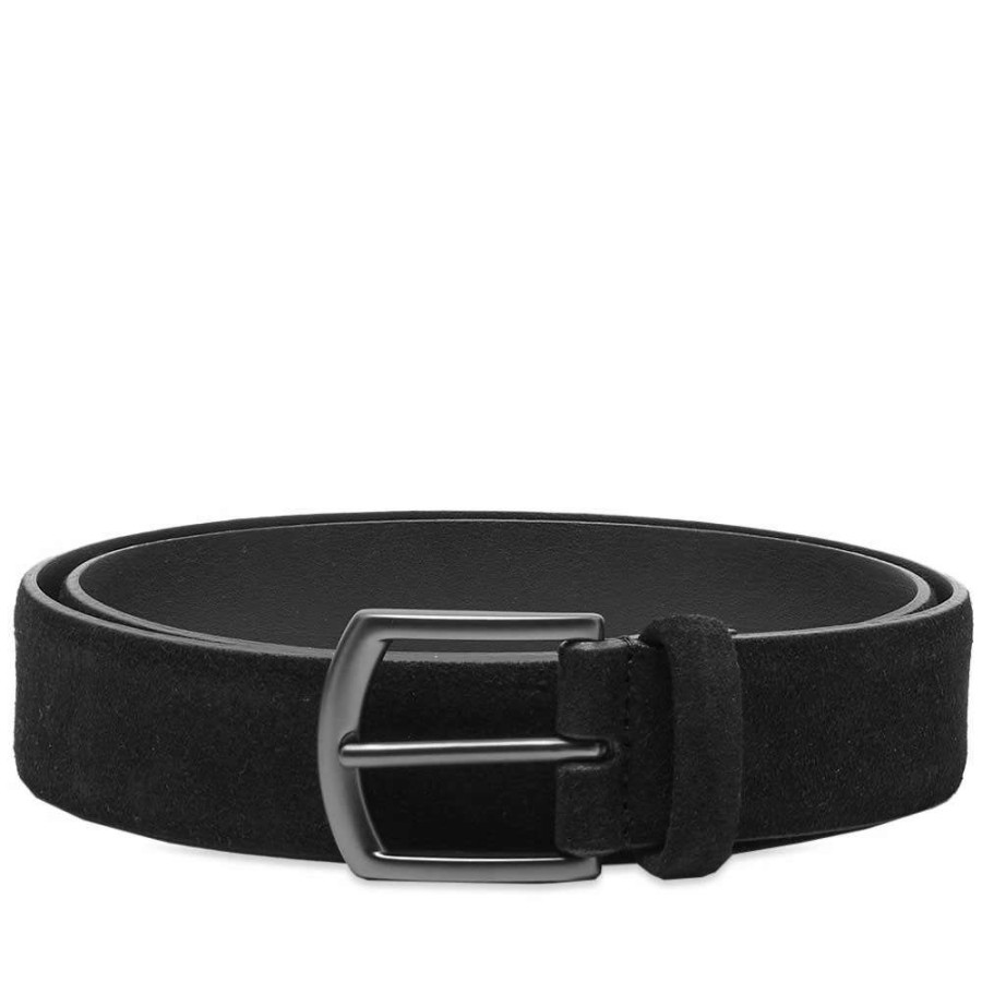 Accessories * | Andersons Anderson'S Suede Leather Belt