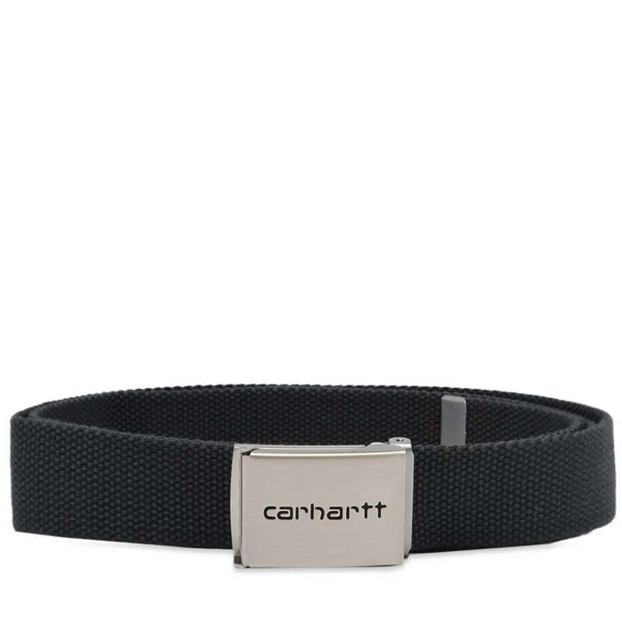 Accessories * | Carhartt Wip Chrome Clip Belt