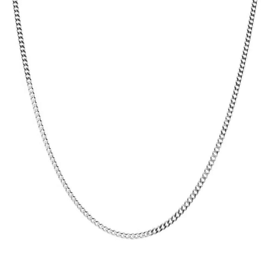 Accessories * | Miansai 3Mm Cuban Chain Necklace