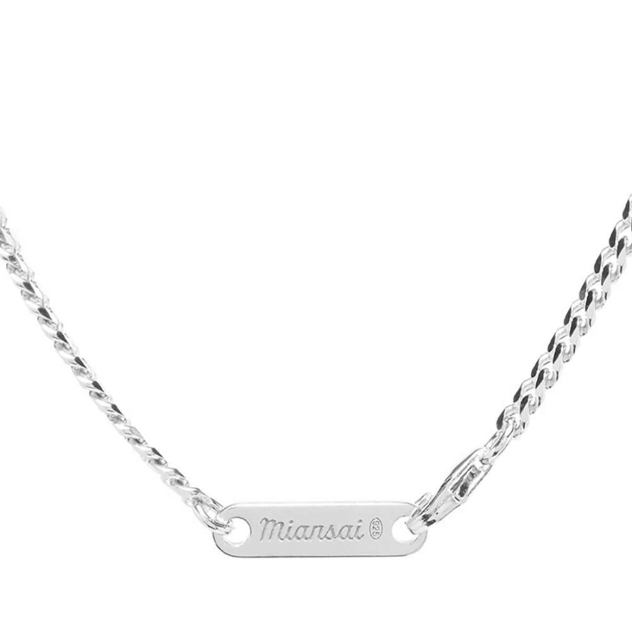 Accessories * | Miansai 3Mm Cuban Chain Necklace