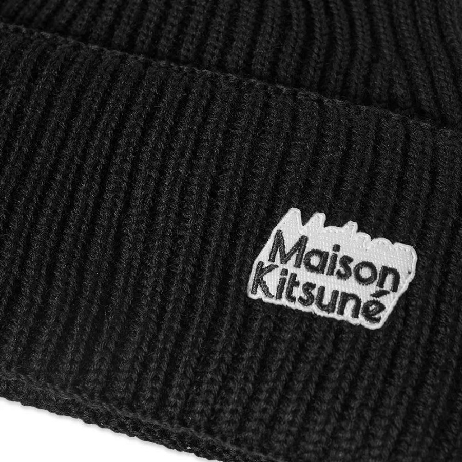 Accessories * | Maison Kitsune X Olympia Le Tan Patch Beanie