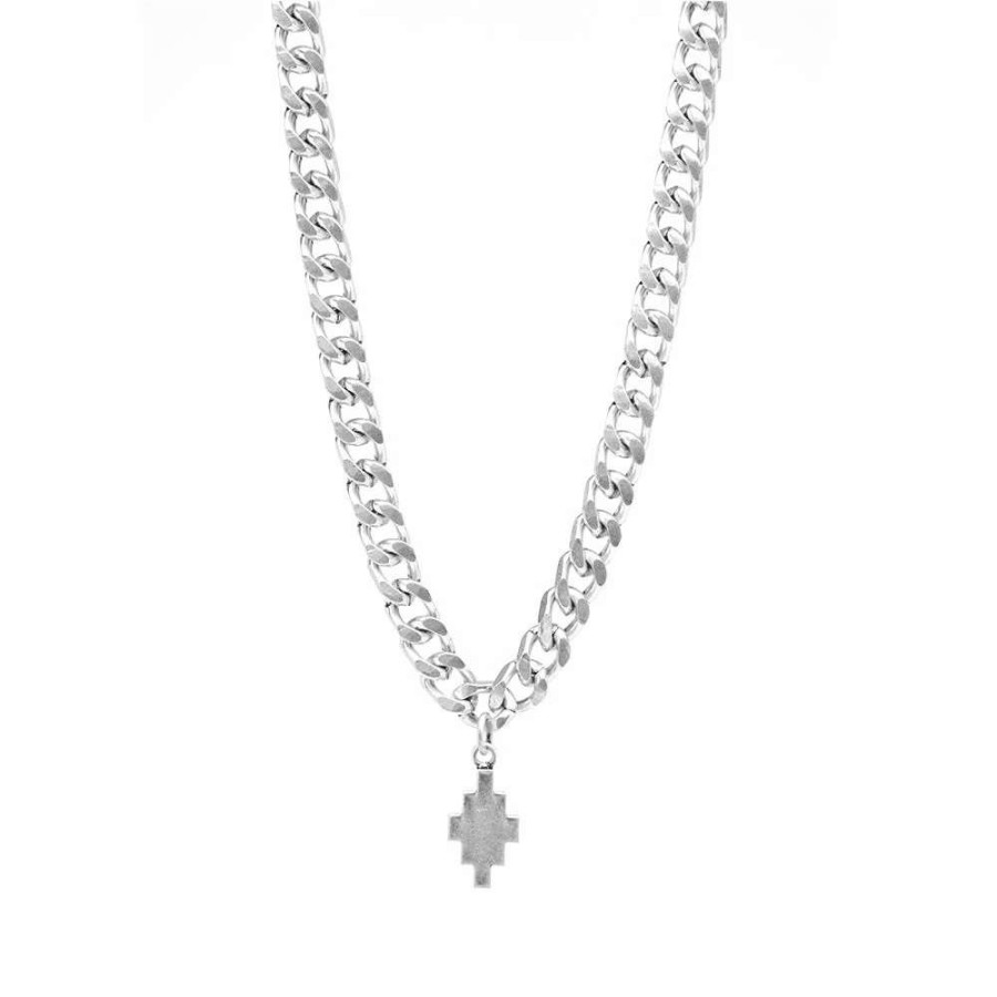 Accessories * | Marcelo Burlon Cross Necklace