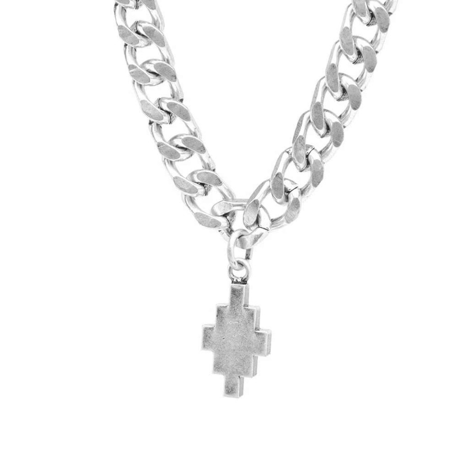 Accessories * | Marcelo Burlon Cross Necklace