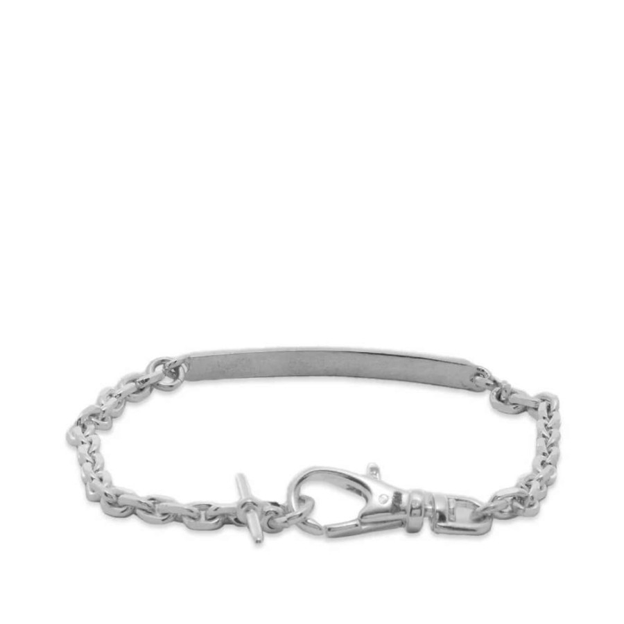 Accessories * | Martine Ali Diamond Baby Id Bracelet