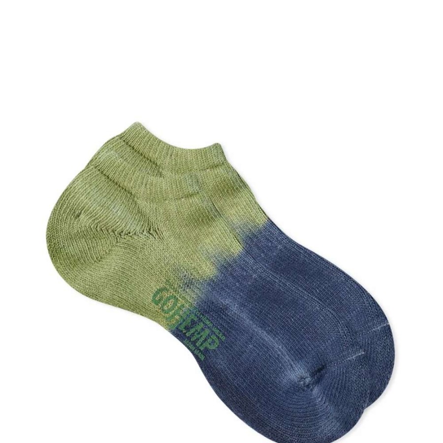 Accessories * | Anonymous Ism Go Hemp Oc 2 Colour Dye Pile Ankle Sock