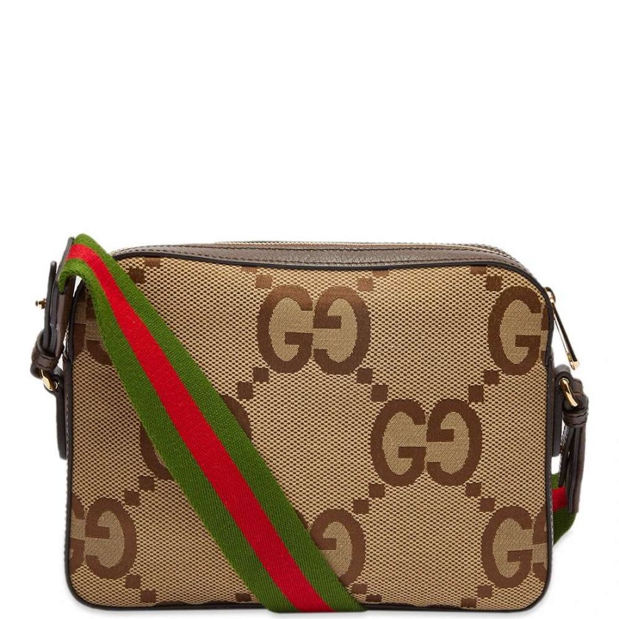 Accessories * | Gucci Jumbo Gg Jacquard Waistbag