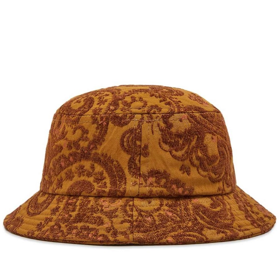 Accessories * | Bricks & Wood Damask Bucket Hat