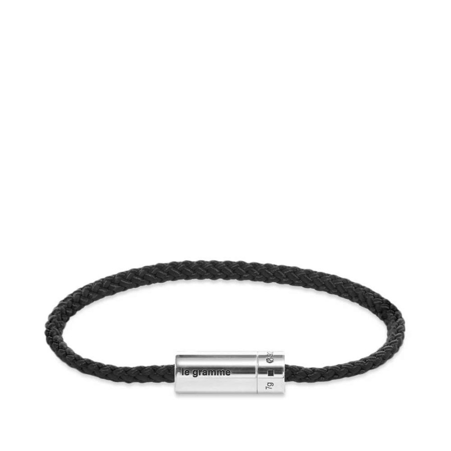 Accessories * | Le Gramme Nato Cable Bracelet