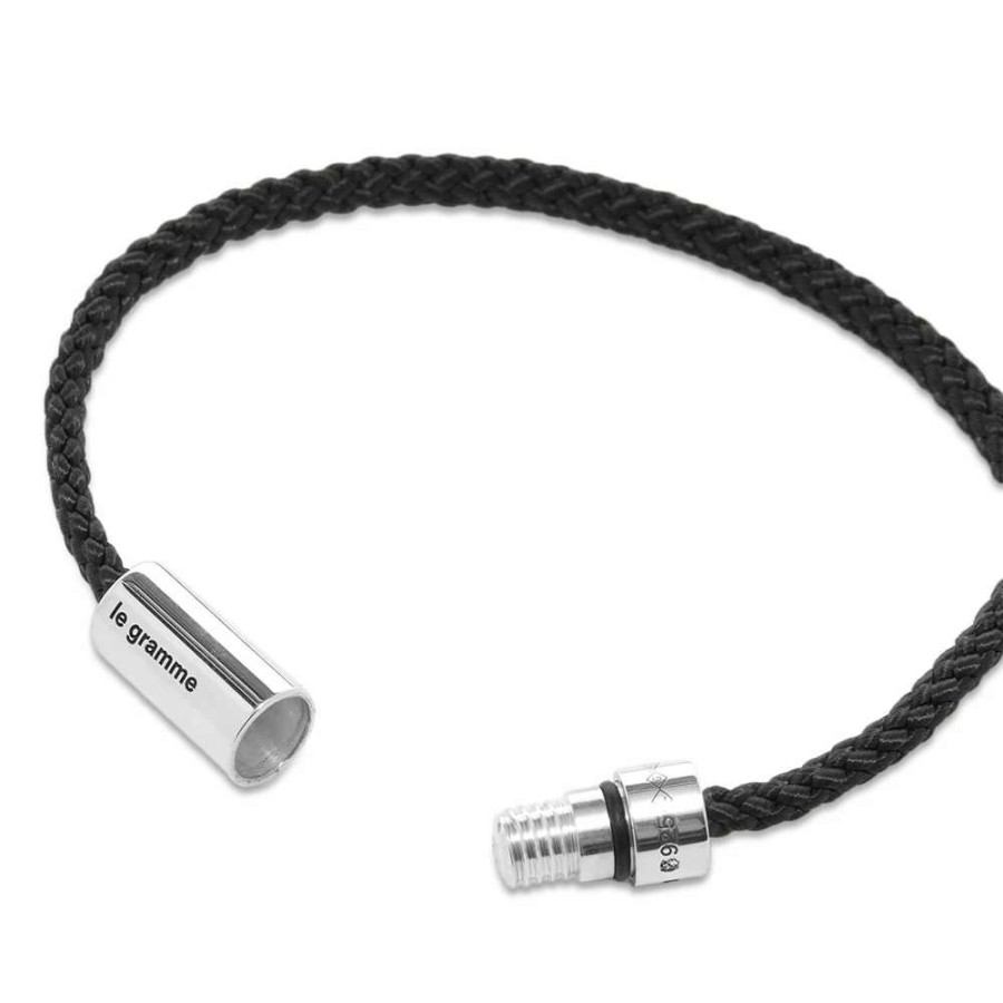 Accessories * | Le Gramme Nato Cable Bracelet