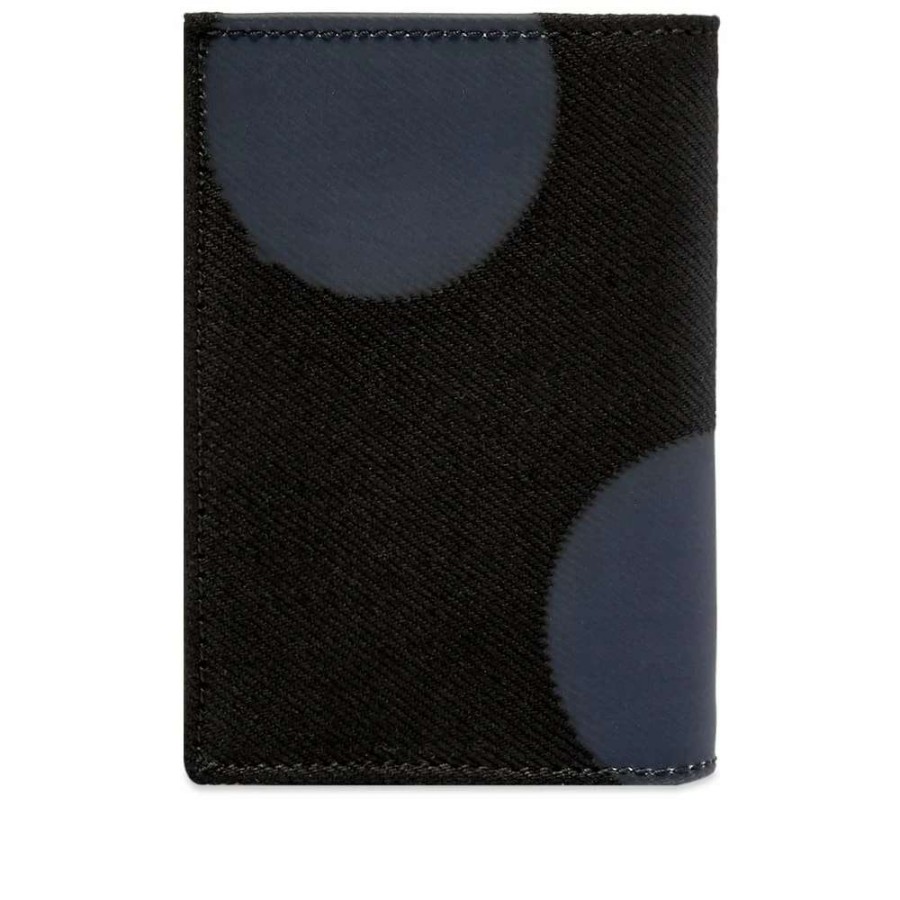 Accessories * | Comme Des Garcons Wallet Comme Des Garcons Sa0641Rd Rubber Dot Wallet