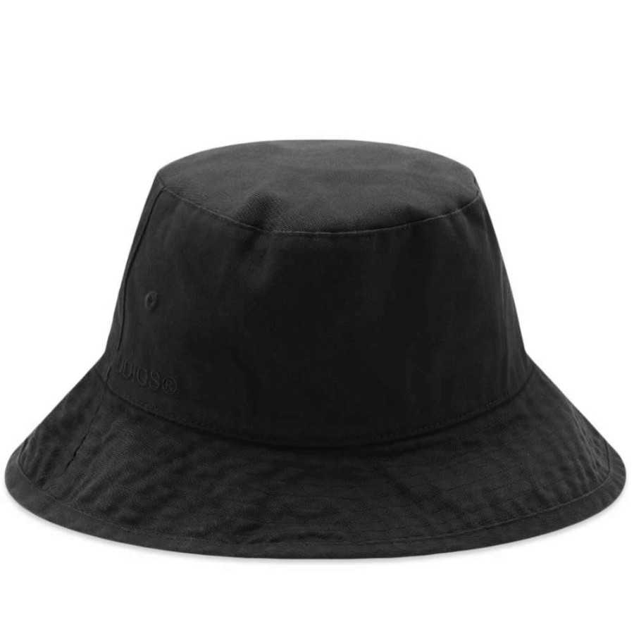 Accessories * | Acne Studios Brimmo Twill Logo Bucket Hat