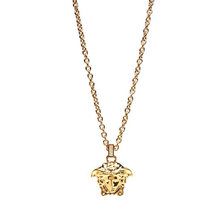 Accessories * | Versace Large Medusa Head Necklace