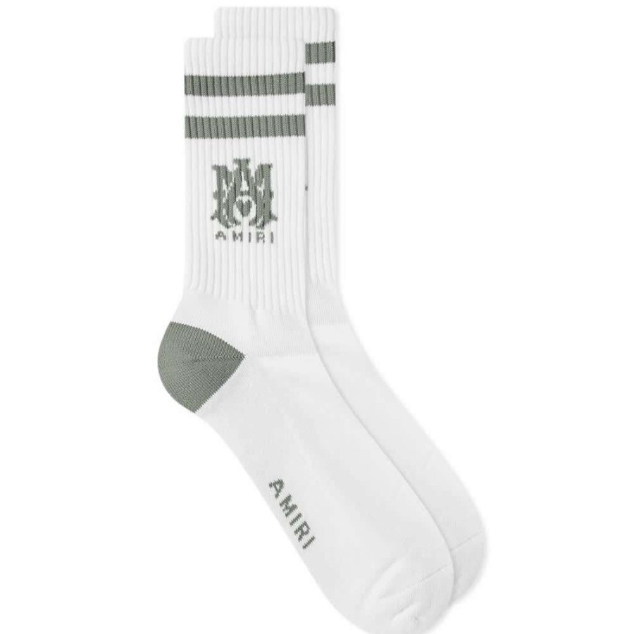 Accessories * | Amiri Ma Striped Sock