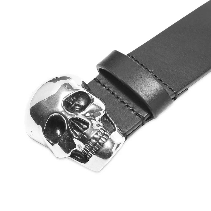 Accessories * | Alexander Mcqueen Skull Buckle Belt