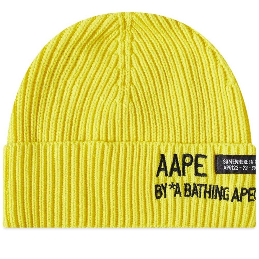 Accessories * | Aape By A Bathing Ape Aape Fishermans Beanie