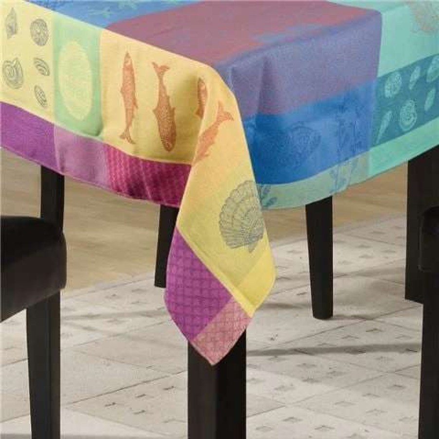 Table Accessories * | L'Ensoleillade Dolce Vita Multi Tablecloth Coated 350X180Cm