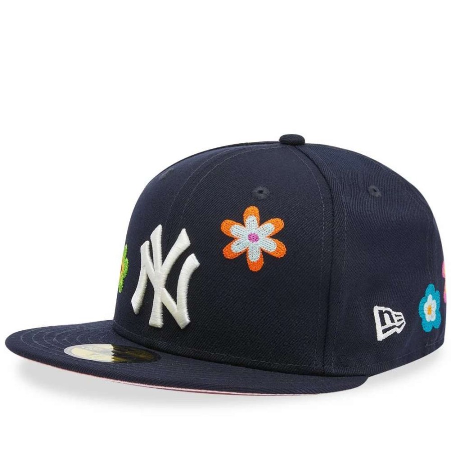 Accessories * | New Era Ny Yankees Floral 59Fifty Fitted Cap