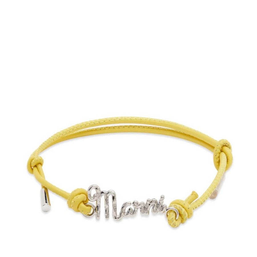 Accessories * | Marni Logo Signature Bracelet