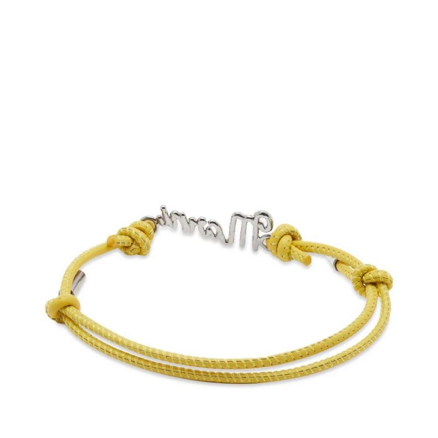 Accessories * | Marni Logo Signature Bracelet