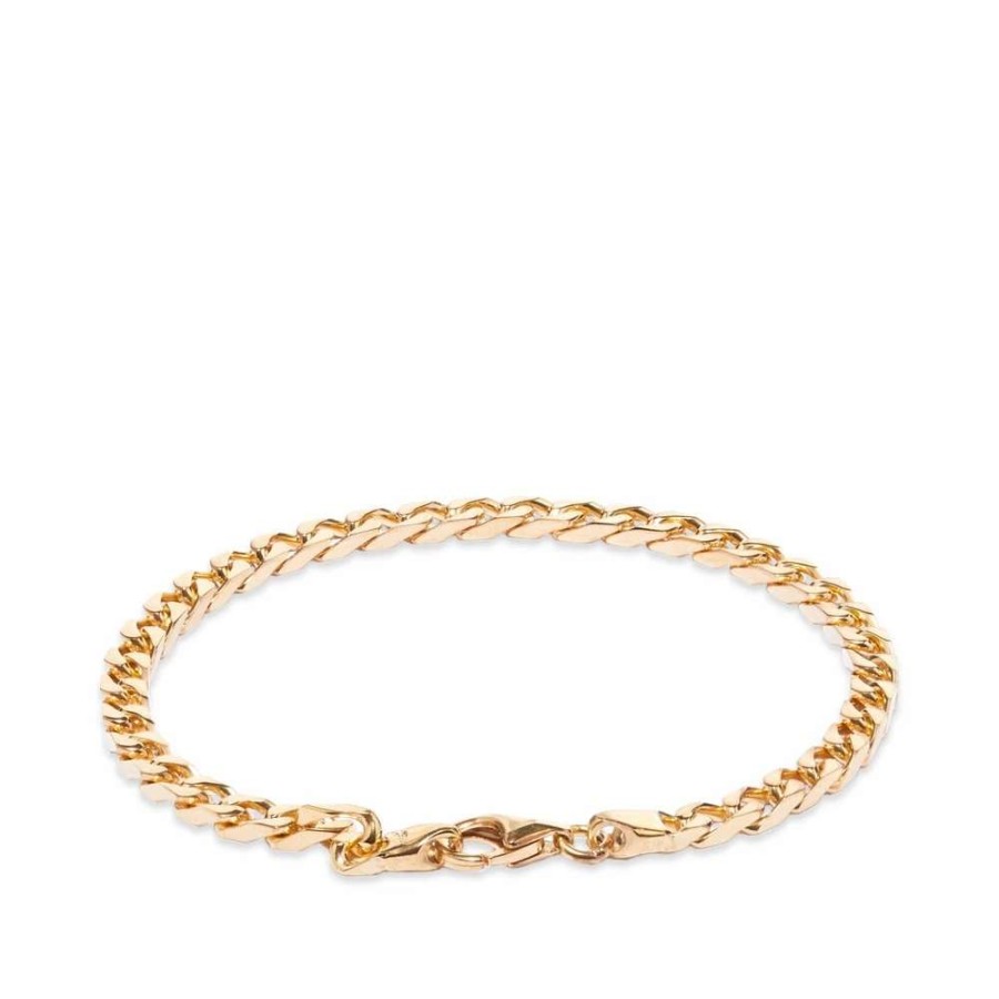 Accessories * | Miansai 4Mm Cuban Chain Bracelet