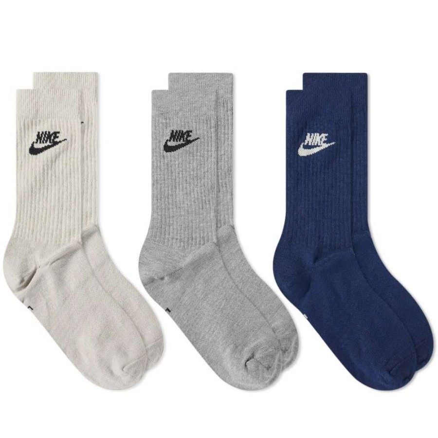 Accessories * | Nike Everyday Essential Sock 3 Pack