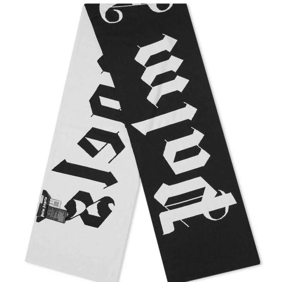 Accessories * | Palm Angels Macro Logo Scarf