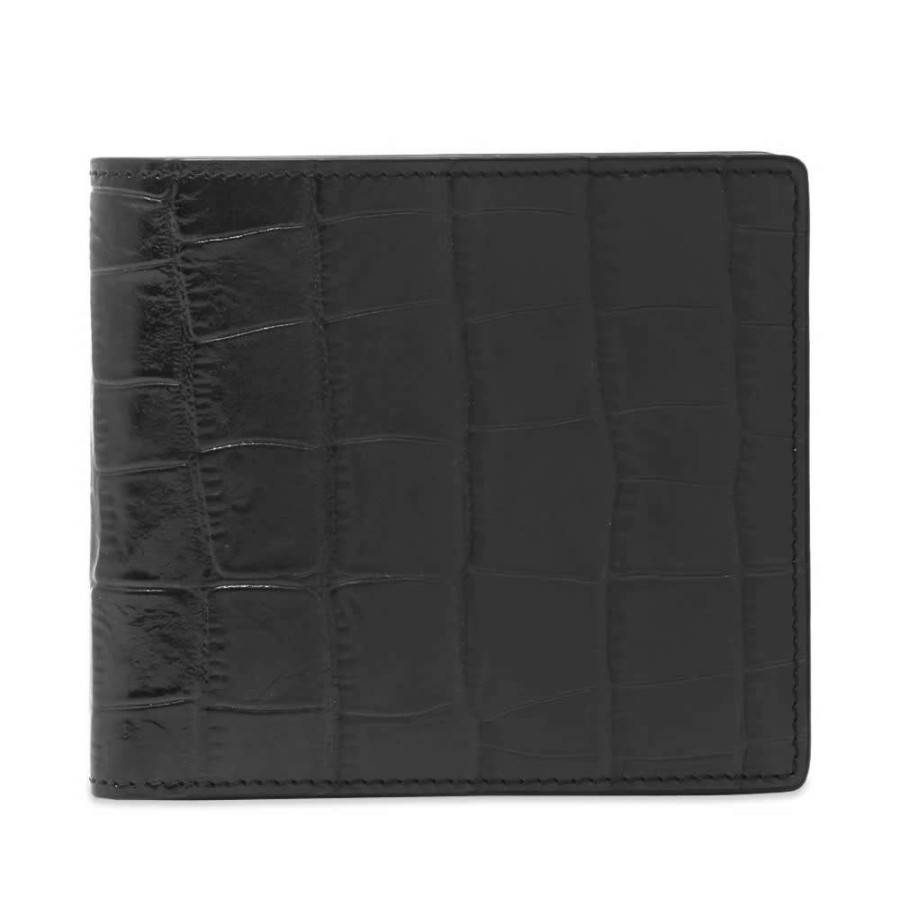 Accessories * | Maison Margiela Grained Leather Billfold Wallet