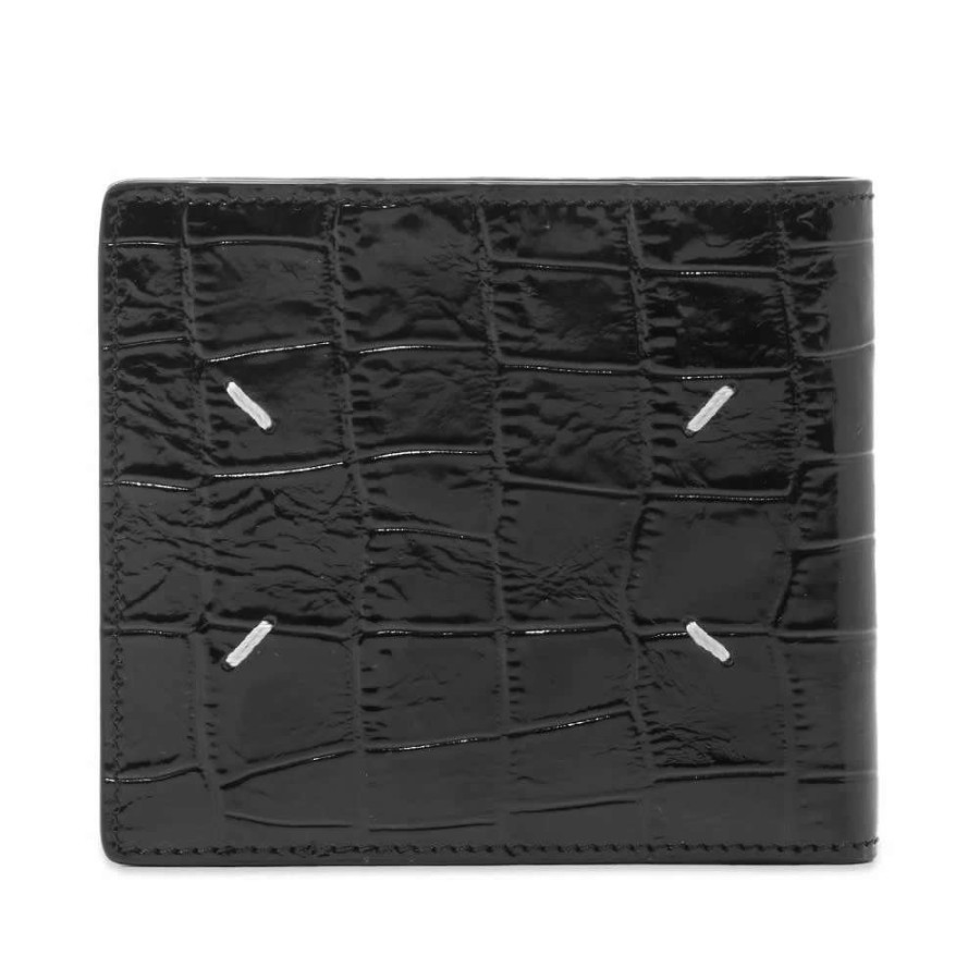 Accessories * | Maison Margiela Grained Leather Billfold Wallet