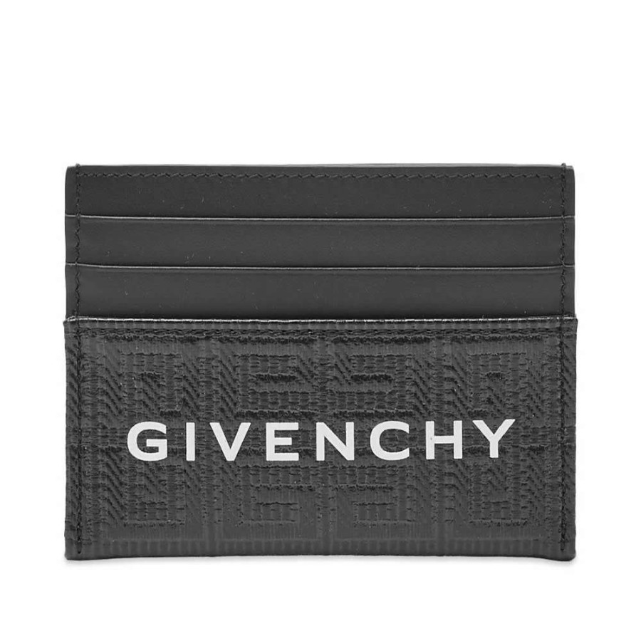 Accessories * | Givenchy Embossed Logo Card Holder