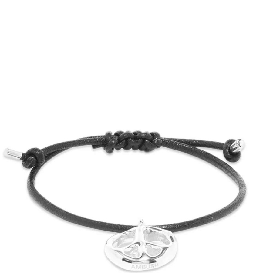 Accessories * | Ambush Peace Leather Bracelet