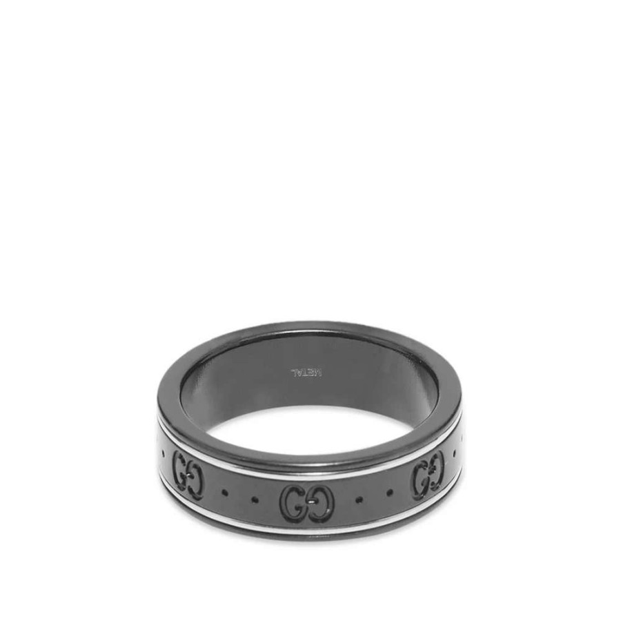 Accessories * | Gucci Jewellery Gucci Icon Band Ring