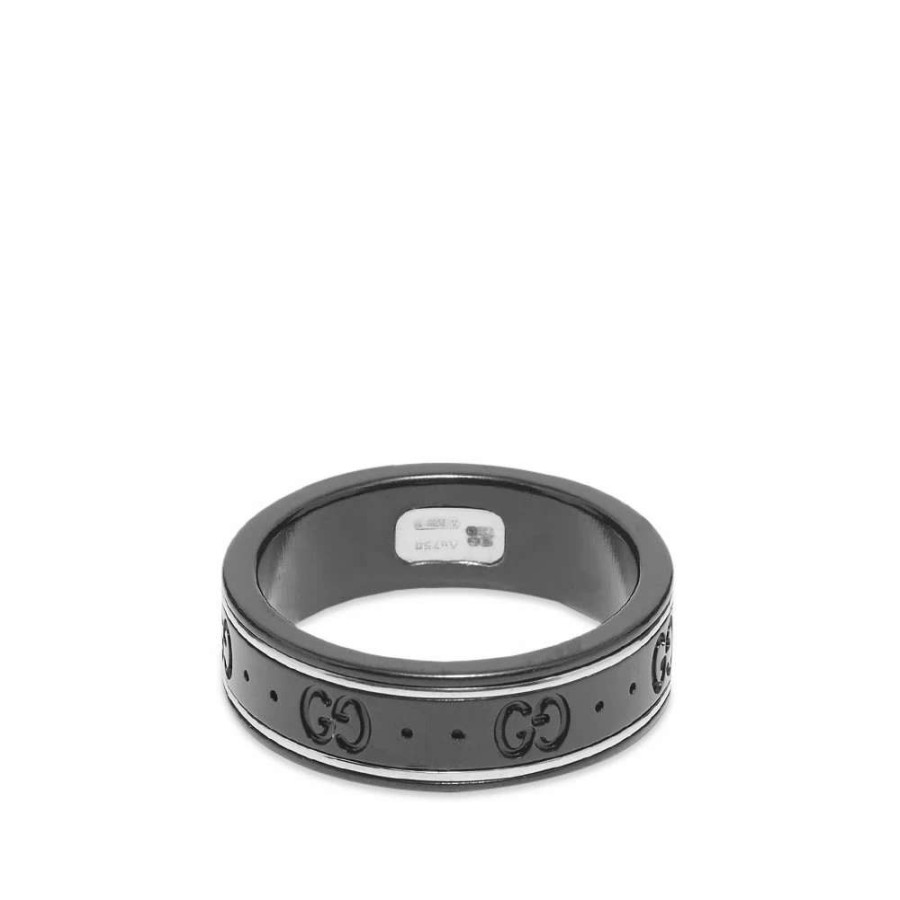 Accessories * | Gucci Jewellery Gucci Icon Band Ring