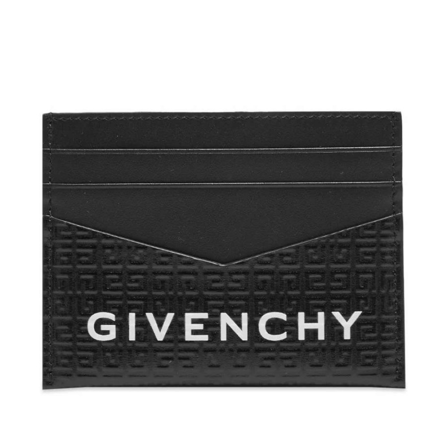 Accessories * | Givenchy 4G Jacquard Logo Card Holder