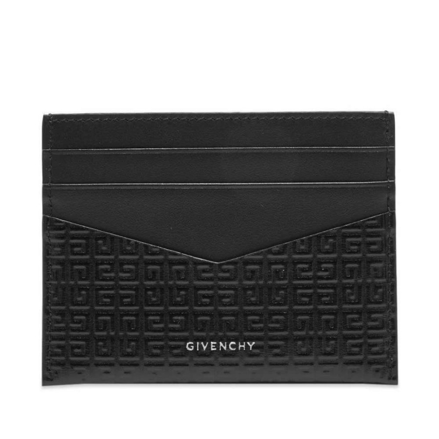 Accessories * | Givenchy 4G Jacquard Logo Card Holder