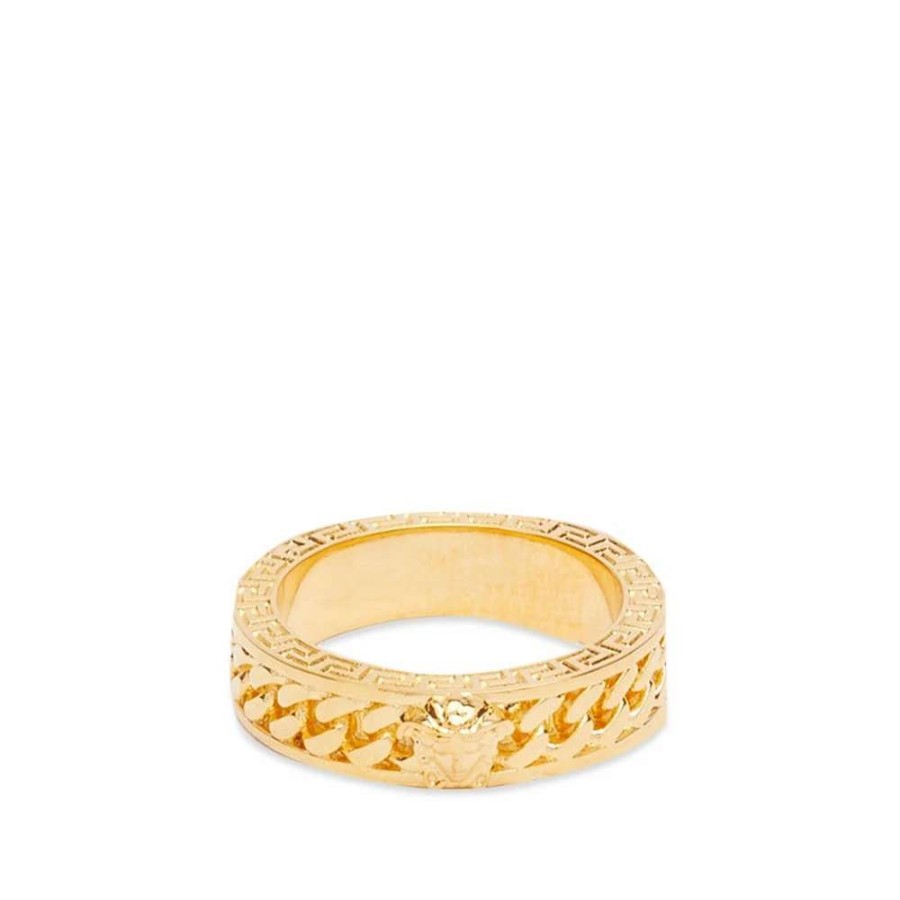 Accessories * | Versace Greek Band Ring