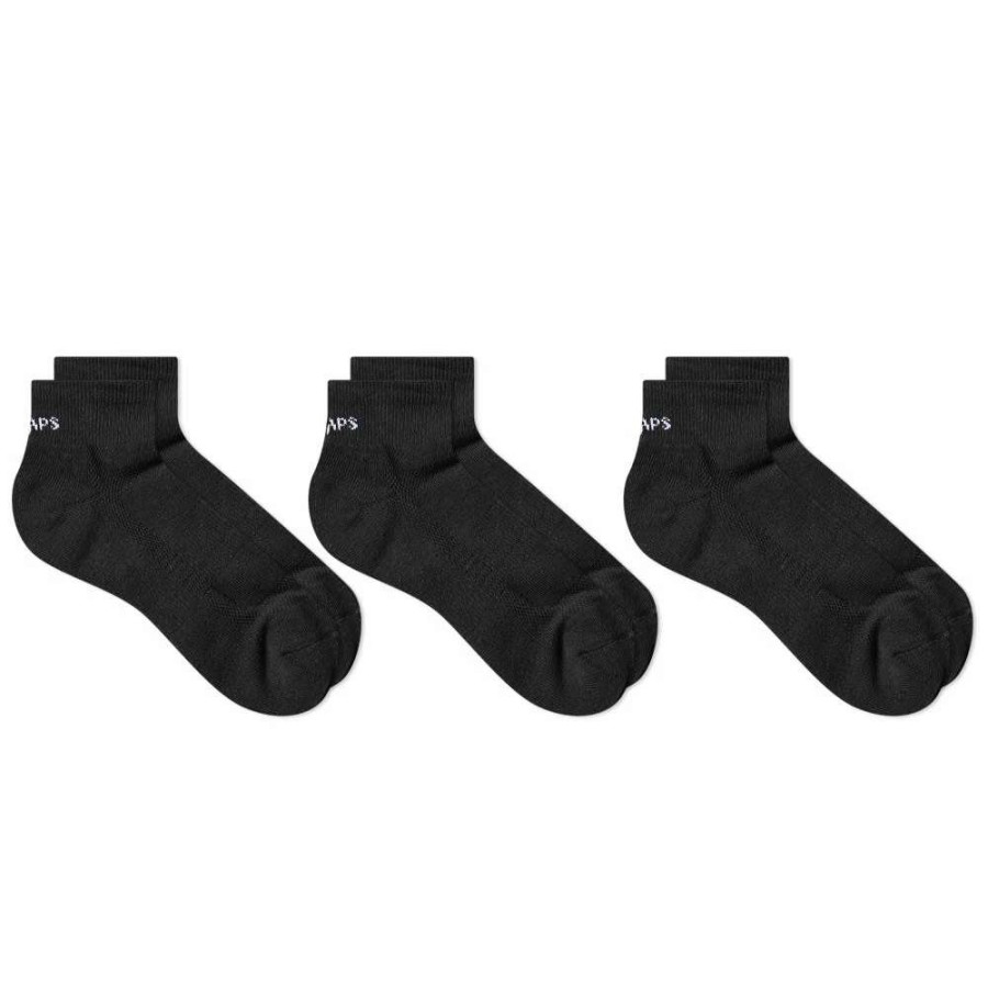 Accessories * | Wtaps Skivvies Half Sock 3-Pack