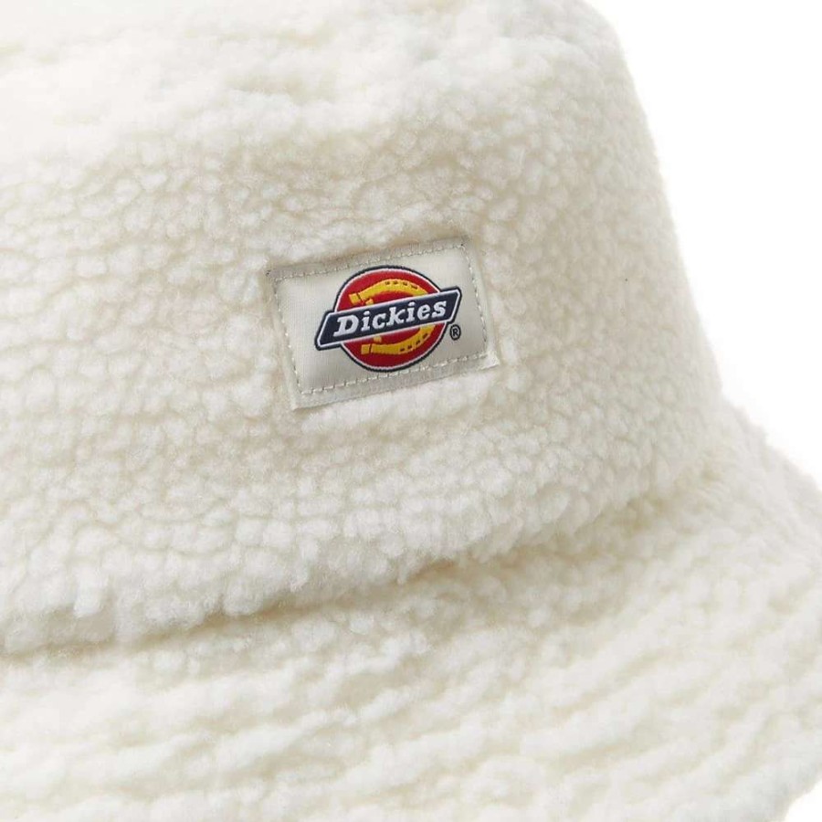 Accessories * | Dickies Red Chute Sherpa Fleece Bucket Hat